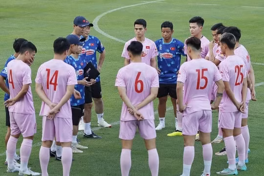 Đợt hội quân đầu tiên trong năm 2024 của Đội tuyển U22 Việt Nam