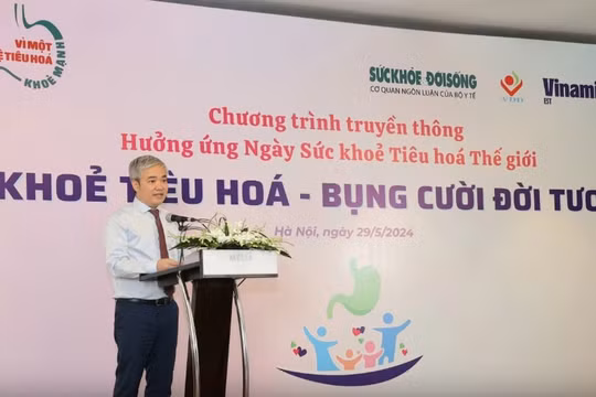 Báo Sức khoẻ và Đời sống tổ chức chương trình truyền thông hưởng ứng Ngày Sức khoẻ Tiêu hóa Thế giới