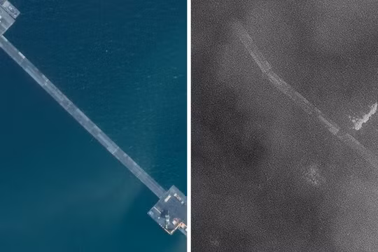 Sóng đánh vỡ bến tàu Mỹ ngoài khơi Gaza, nguồn cung viện trợ càng thiếu hụt