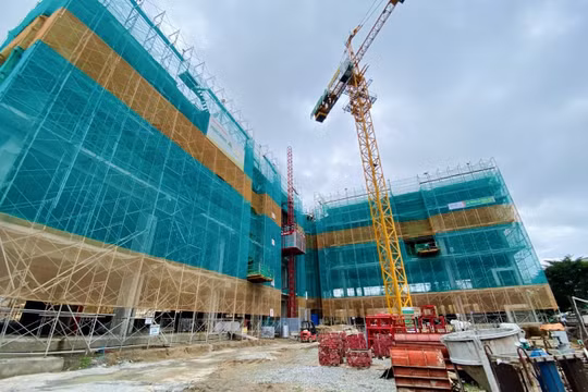 Hoàn thành phần thô dự án Trung tâm Kiểm soát không lưu Hồ Chí Minh