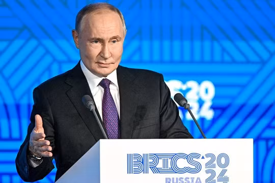 Tổng thống Putin: Tỷ trọng GDP của BRICS trên toàn cầu đã vượt qua G7