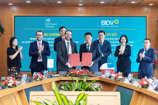 BIDV và UKEF hợp tác thúc đẩy phát triển bền vững