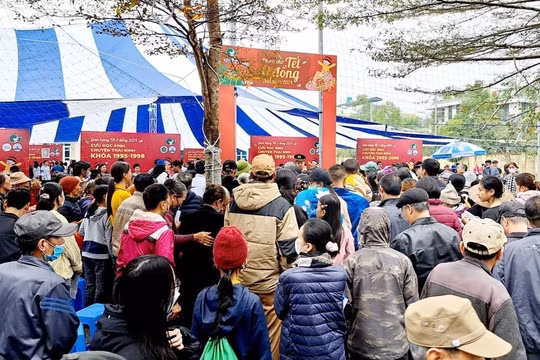 Thái Bình: Hơn 15.000 suất hàng hóa tại phiên chợ Tết 0 đồng đến với người dân