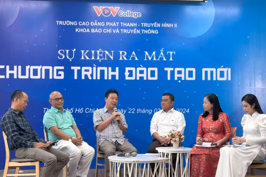 Trường Cao đẳng Phát thanh- Truyền hình 2 ra mắt chương trình đào tạo mới