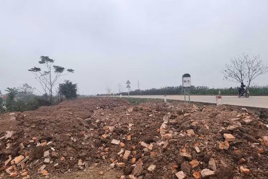 Vĩnh Phúc: Cận cảnh dự án đê nghìn tỷ dở dang do Tập đoàn Phúc Sơn thi công