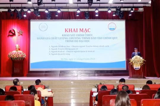 Học viện Báo chí và Tuyên truyền kiểm định chất lượng chương trình đào tạo