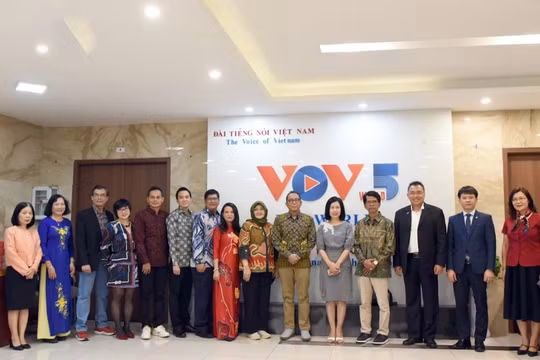 Đài Tiếng nói Việt Nam - Đài Tiếng nói Indonesia hợp tác, nâng tầm quan hệ hữu nghị hai nước