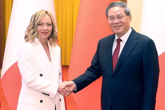 Thủ tướng Ý ký thỏa thuận 'tái khởi động' quan hệ với Trung Quốc