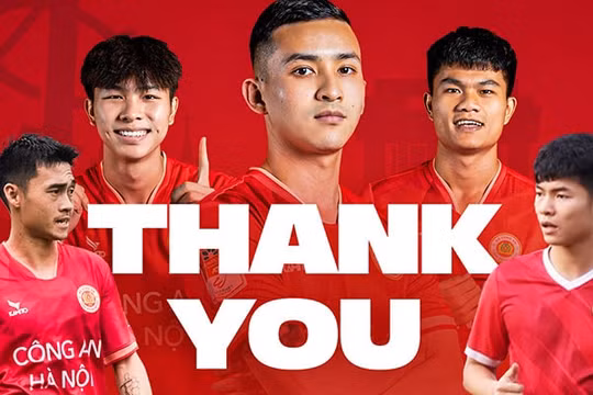 Đội bóng CAHN chia tay thêm 6 cầu thủ trước thềm mùa giải 2024/25