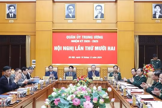 Tổng Bí thư Tô Lâm chủ trì Hội nghị Quân ủy Trung ương