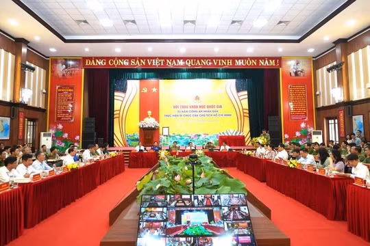 55 năm Công an nhân dân thực hiện Di chúc của Chủ tịch Hồ Chí Minh