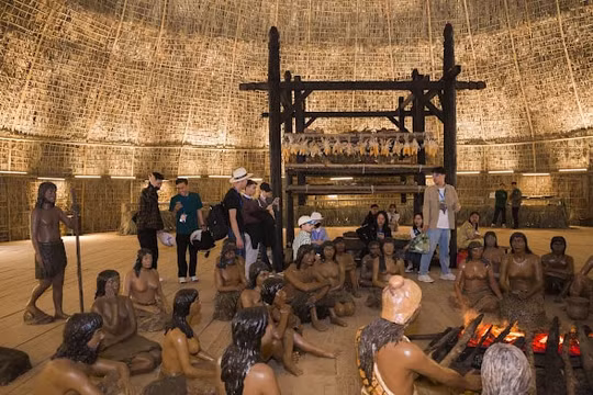 Siêu thú vị với trải nghiệm sinh hoạt cộng đồng của cư dân cổ Tràng An tại đảo Khê Cốc