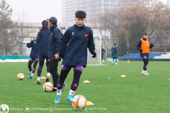 U20 Việt Nam tích cực luyện tập, sẵn sàng chinh phục U20 nữ châu Á