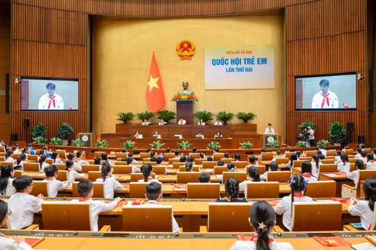 Phiên họp giả định 'Quốc hội trẻ em' lần thứ II sẽ tiến hành phiên chất vấn về phòng, chống bạo lực học đường