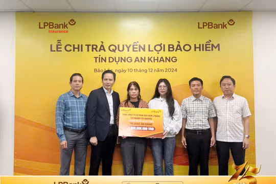 Bảo hiểm LPBank chi trả 1 tỷ đồng quyền lợi bảo hiểm cho khách hàng