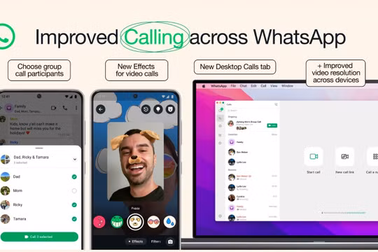 WhatsApp ra mắt tính năng gọi điện mới cho mùa lễ