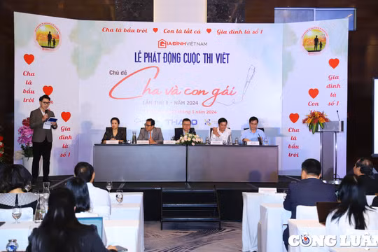 Cuộc thi viết "Cha và con gái": Cầu nối đưa các trang viết, câu chuyện đầy tính nhân văn, cao đẹp về tình cha và con