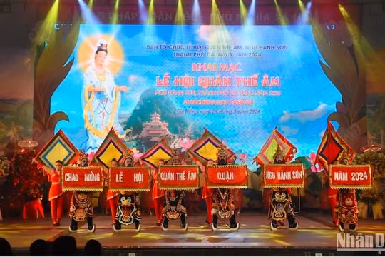 Đặc sắc đêm khai mạc Lễ hội Quán Thế Âm Ngũ Hành Sơn năm 2024