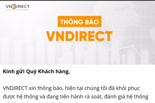 Vndirect bị tấn công: 1.218 tỷ đồng “bốc hơi”, đáng lo hơn là thị phần môi giới