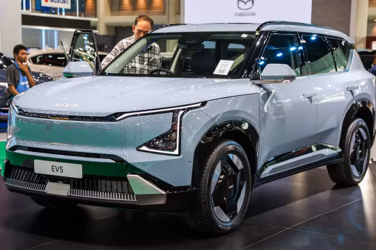 Ngắm Kia EV5 tại triển lãm ô tô BIMS