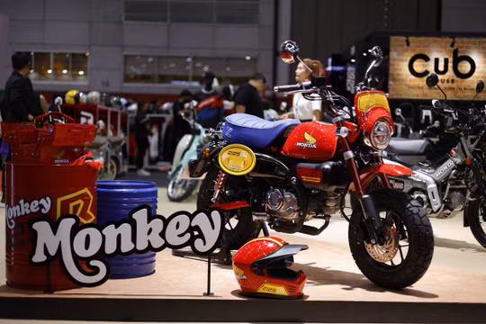 Honda ra mắt Monkey Z125R phiên bản đặc biệt và Honda CT125 mới tại BIG MOTOR SALE 2024