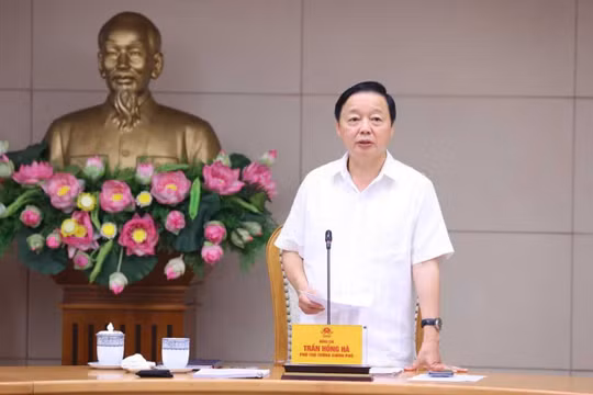 Phó Thủ tướng Trần Hồng Hà: Không để 'một việc, hai người' trong quản lý tài nguyên, khoáng sản