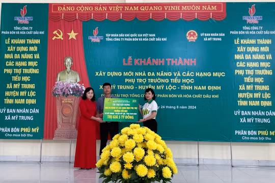 PVFCCo thực hiện các chương trình an sinh xã hội ý nghĩa nhân dịp Quốc khánh đất nước