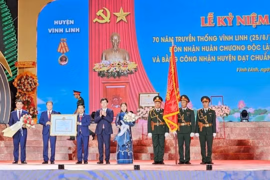 Quảng Trị: Tổ chức lễ kỷ niệm 70 năm truyền thống Vĩnh Linh