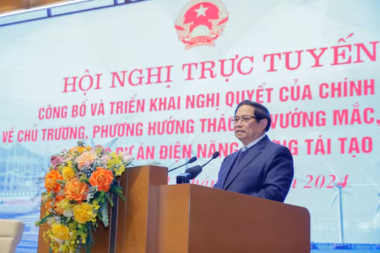 Nghiêm cấm việc xử lý vướng mắc các dự án điện năng lượng tái tạo để tham nhũng, lợi ích nhóm
