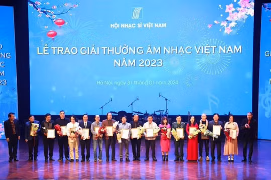 Sắp diễn ra Lễ trao giải thưởng Âm nhạc Việt Nam 2024
