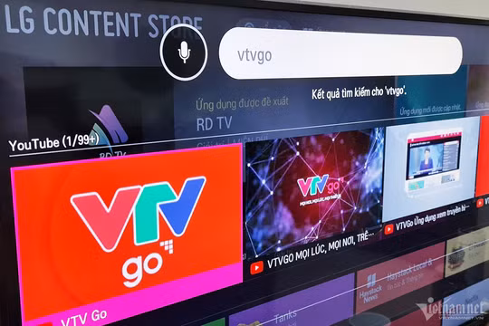 Ứng dụng VTVgo được Google định danh là ứng dụng của Chính phủ