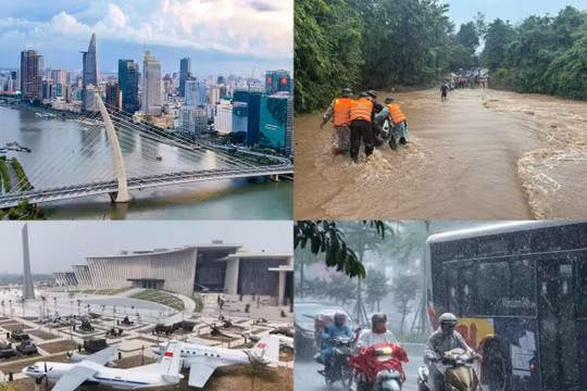 Nóng 18h: Bão số 6 và mưa lũ khiến 5 người chết, 33.000 ngôi nhà bị ngập lụt