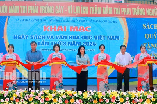 Ninh Bình: Khai mạc Ngày sách và văn hóa đọc Việt Nam lần thứ 3, năm 2024