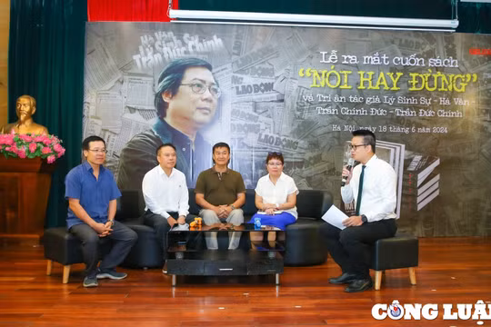 Ra mắt sách "Nói hay Đừng": Món quà đặc biệt gửi đến nhà báo Lý Sinh Sự - Trần Đức Chính