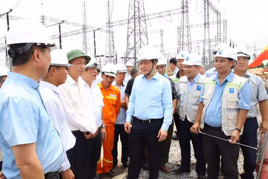 Bộ trưởng Bộ Công Thương kiểm tra tiến độ thi công Dự án đường dây 500kV mạch 3