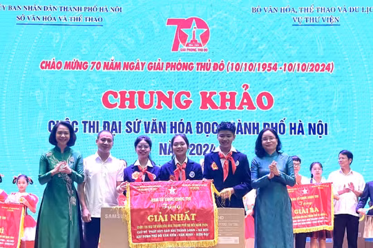 Lan toả đam mê đọc sách với thế hệ trẻ qua cuộc thi Đại sứ Văn hóa đọc