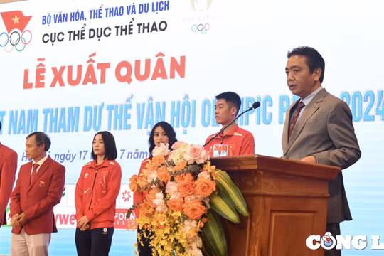 Đoàn Thể thao Việt Nam xuất quân, sẵn sàng chinh phục Olympic Paris 2024