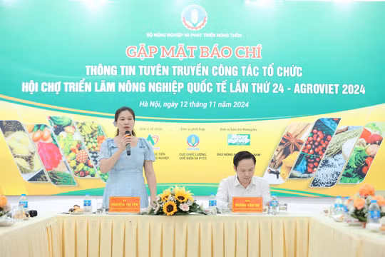 Hội chợ Triển lãm Nông nghiệp Quốc tế AgroViet 2024 được tổ chức tại Hà Nội