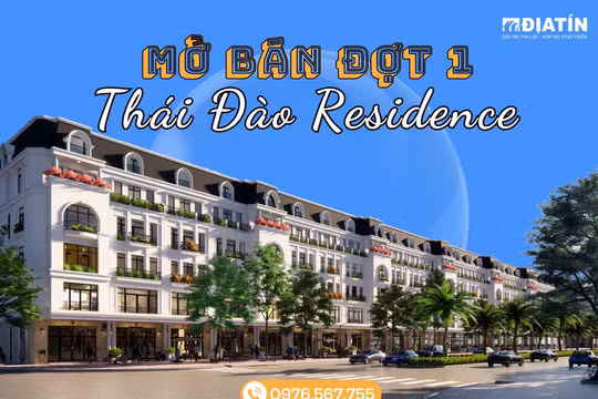 Mở bán chính thức đợt 1 Thái Đào Residence Bắc Giang