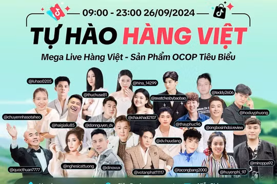 Mega Live “Tự hào hàng Việt” - sự kiện đột phá hỗ trợ doanh nghiệp Việt Nam