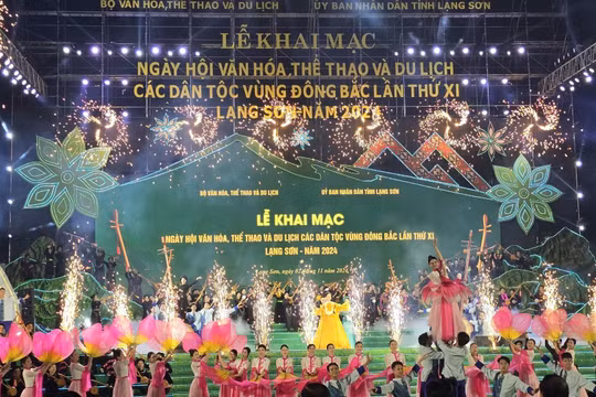 Khai mạc Ngày hội văn hóa các dân tộc vùng Đông Bắc lần thứ XI tại Lạng Sơn