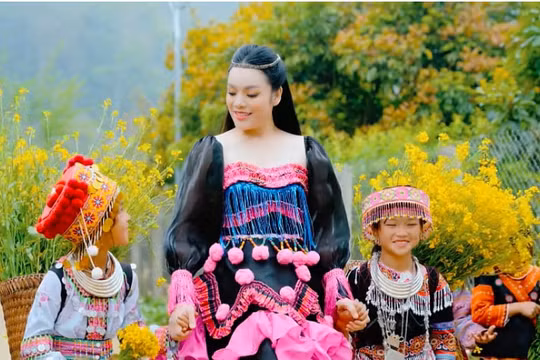 Ca sĩ Tân Nhàn ra mắt MV "Tiếng khèn mùa ban nở”