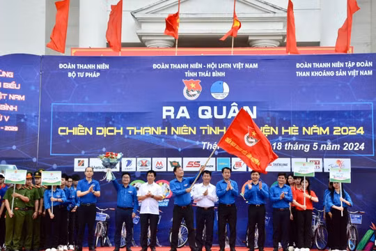 Thái Bình: Huy động gần 5 tỷ đồng để thực hiện chiến dịch thanh niên tình nguyện hè năm 2024