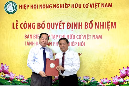 Nhà báo Đỗ Ngọc Thi được bổ nhiệm Phó Tổng Biên tập Tạp chí Hữu cơ Việt Nam