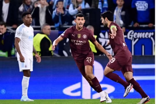Haaland ghi bàn, Man City thắng đậm ở Champions League