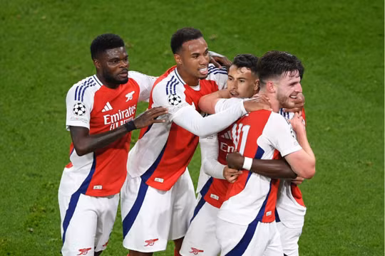 Kai Havertz lập công, Arsenal thắng dễ PSG tại Champions League 2024/25