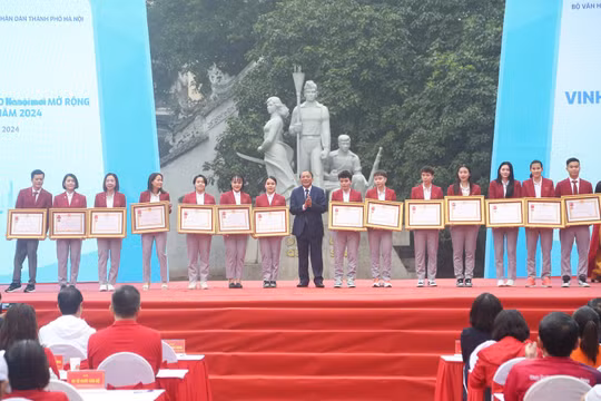 Ngành thể thao vinh danh các gương mặt trẻ vô địch Asiad 19