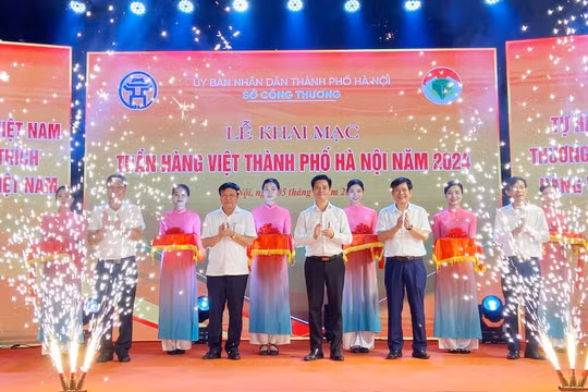 Khai mạc Tuần hàng Việt thành phố Hà Nội năm 2024