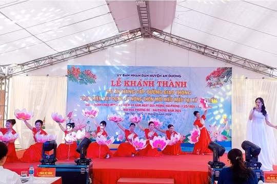 Xã Tân Tiến, huyện An Dương: Khi người dân đồng thuận với các dự án giao thông nông thôn