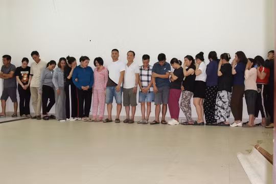 Bắt 21 đối tượng trong đường dây lô đề giao dịch 02 tỷ đồng/ngày
